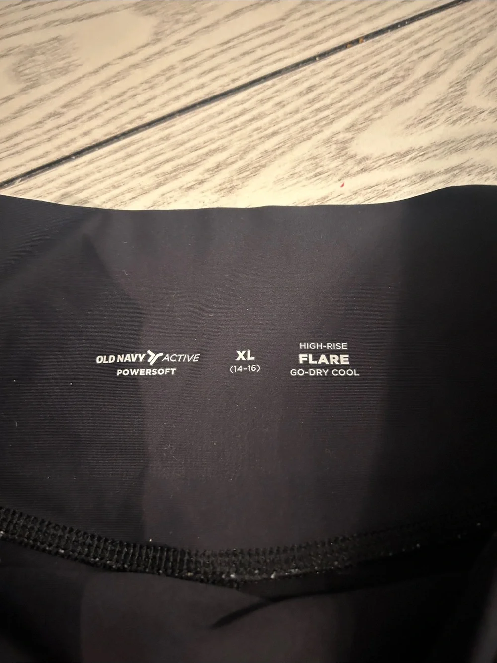 Old Navy Black High-Rise Flare Leggings